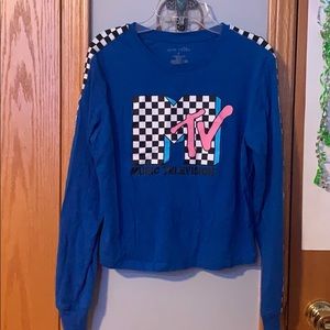 MTV cropped long sleeve